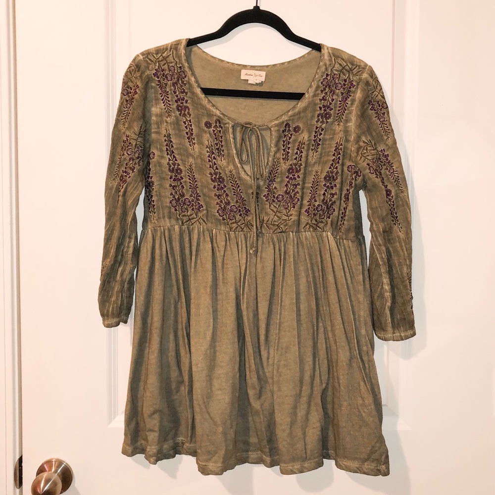 Anthropologie floral top